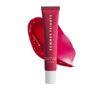 Summer Fridayss Lip Butter Balm, Summer Lip Balm Moisturizing Natural Lips Balms (Red), Shine And Hydration, Nourishing Mask And Lips Balms For Instant Moisture, Sheer-Tinted, Contains Shea Butter