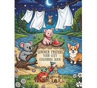 Summer Friends: Your Cozy Colouring Book