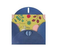 Summer fruit Greeting Card With Envelope, Birthday Card, Christmas Card, Invitation Card, 3 Colors