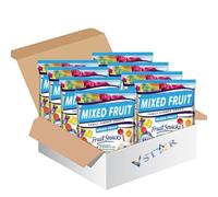 Summer Fruit Snacks Sweet Bag 14g - Real Fruit Flavoured Soft Chewy Candy, Assorted Fun Shapes, Refreshing Mini Gummies- Wch (80 x Pouches)