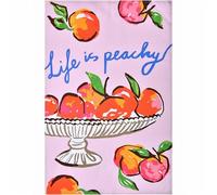 Summer Fruits Cotton Tea Towel - Pink by Ulster Weavers