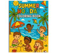 Summer Fun Coloring Book for Kids: Beach Days, Ice Cream & Sunshine Adventures