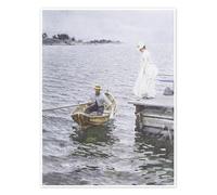 Summer Fun Poster by Anders Leonard Zorn 30 x 40 cm Couples Wall decor