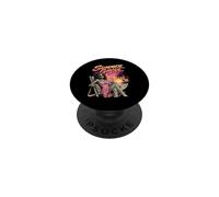 Summer Ghoul Zombie Girl Goth Summer 80s Sunset Beach PopSockets Adhesive PopGrip
