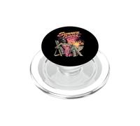 Summer Ghoul Zombie Girl Goth Summer 80s Sunset Beach PopSockets PopGrip for MagSafe