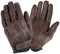 Tucano Urbano Gig Pro Leather Gloves Motorbike Motorcycle Classic Vintage Brown