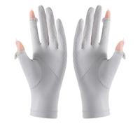 Summer Gloves - Splicing Sun Protection Gloves, Princess Clothing Accessories, Women's Ice Silk Mittens, Breathable Full Finger Equipment, Thin Protective Clothing, , D