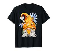 Summer Gnome for Bee Keeper Daisy Flower and Honey Bee Gnome Value Graphic T-Shirt