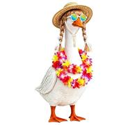 Summer Goose Outfit 4 Pieces Cute Duck Tropical Costume