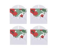 Summer Hawaiian Print Blank Greeting Cards, Love Buttons, Pearl Paper Envelopes Suitable For Various Occasions - Anniversary Cards, Thank You Cards, Holiday Cards, Wedding Cards, Congratulations.