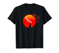 Summer Hawk Circle Hibiscus Value Graphic T-Shirt