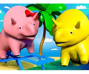 Summer Heat - Learn about summer / Learn numbers at the beach with cakes and ice cream