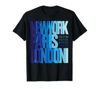 Summer Holiday Travel Lovers Shirts, New York Paris London T-Shirt