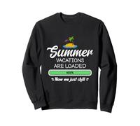 Summer Holidays Summer Holiday Beach Sea Chilling Sweatshirt