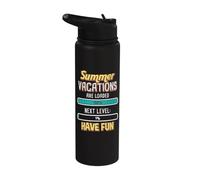 Summer Holidays Summer Holiday Start Beach Holiday Stainless Steel Insulated Water Bottle