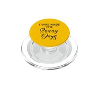 Summer I Was Made For Sunny Days Beach Vacation Womens PopSockets PopGrip for MagSafe