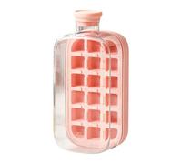 Summer Ice Bottle Cup - 2-in-1 Cold Wine Making | Ice Mold Tray - for Travelers Bartenders Home Office Parties Camping Beach Picnic Road Trips Apartment RV Bar Club Wine Juice (Pink, 800ml)