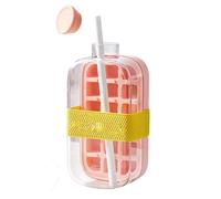 Summer Ice Bottle Cup - 2-in-1 Cold Wine Making | Ice Mold Tray - for Travelers Bartenders Home Office Parties Camping Beach Picnic Road Trips Apartment RV Bar Club Wine Juice (Pink-1, 800ml)