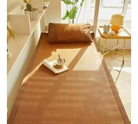 Summer ice silk mat， Rattan Cooling Sleeping Mat Pillowcase, Multicolor, Multiple Sizes