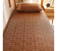 Summer ice silk mat， Rattan Cooling Sleeping Mat Pillowcase, Multicolor, Multiple Sizes