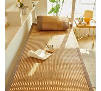 Summer ice silk mat， Rattan Cooling Sleeping Mat Pillowcase, Multicolor, Multiple Sizes