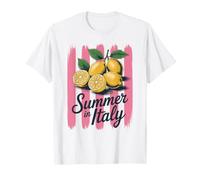 Summer in Italy Lemon Mediterranean Travel T-Shirt