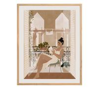 Summer in Paris Poster Multicoloured A4