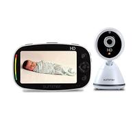 Summer Infant Baby Pixel Zoom HD Video Baby Monitor with 5" Display & Remote Steering Camera, Clearer Nighttime Views & SleepZone Boundary Alerts, High Definition