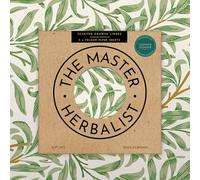 Summer Jasmine Scented Drawer Liners in a William Morris Willow Design | Gift Pack of 5 Large Folded Sheets (60 x 42cm) | Contains Essential Oils | Made in the UK by The Master Herbalist