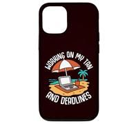 Summer Jobs - Working On My Tan And Deadlines Case for iPhone 12/12 Pro