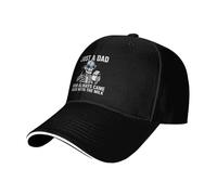 Summer Just A Dad Who Always Came Back with The Milk Baseball Cap Casual Sun Hip Hop Hats Unisex Men Sun-Proof Caps
