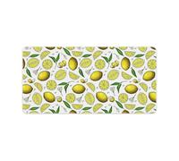 Summer Lemon Non-Slip Mouse Pads Funny Desk Mat Rubber Laptop Writing Mat for Gamer Office Home 30x60cm