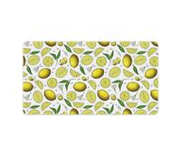 Summer Lemon Non-Slip Mouse Pads Funny Desk Mat Rubber Laptop Writing Mat for Gamer Office Home 40X75cm
