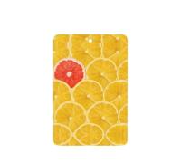 Summer Lemon Printing 10 Pcs Air Freshener Cards,Car Scented Hanging Sheets Air Freshener Set For Car Decoration