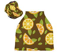 Summer Lemon Yelow Stretchy Baby Car Seat Cover,Canopy Nursing Covers,Soft Breathable Windproof Scarf Changepad for Winter Infant Breastfeeding Boys