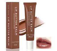 Summer Lip Balm, Conditioning Lip Gloss Tinted Lip Balm Nourishing Lip Mask, Natural Lip Butter Balm for Instant Brightened Moisture, Non-Greasy Soothes Dry Lip Care Oil for Men and Women (Almond)