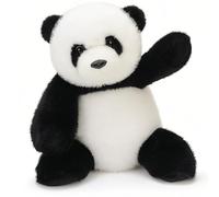 Summer Little Saiyo Panda Plush Toy Small Hugging Pillow Panda Sitting Animal Large Plush Doll Fluffy Squishy Plush Doll Stuffed Toy Dashi Pillow Gift (sitting 9.8 inches (25 cm)