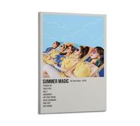 Summer Magic by Red Velvet Poster Wall Art Aesthetic Cover Poster Design Painting for Living Room Bed Room 20x30inch(50x75cm) Frame-style