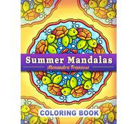 Summer Mandalas Coloring Book: Tropical Icons inside Beautiful Pattern Designs, Stress Relief Activities, Fun Vacation Themed Images to Color (Icon Mandala Coloring Books)