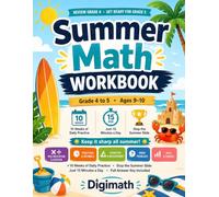 Summer Math Workbook: Grade 4 to 5: 10 Weeks of Daily Practice to Stop the Summer Slide | Multiplication, Long Division, Fractions, Decimals & ... 5th | With Answer Key (Summer Math Bridge)