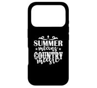 Summer means Country Music USA America Cowboys Case for iPhone 17 Pro