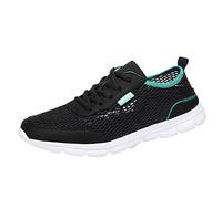 Summer Men Mesh Breathable Walking Shoes Lightweight Comfy Orthopedic Shoes