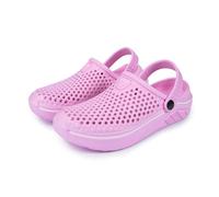 Summer Mens Slippers Fit,Platform Mens Sandals Walking,Slipons for Everyday Leisure Unisex Garden Clogs Lightweight Mules for Summer Casual Comfort Footwear Slider Slipper Shoes Pink