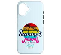 Summer Miami Beach Sunset Tee shirts, I Love Miami, Miami Case for iPhone 16