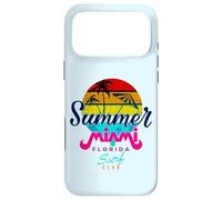 Summer Miami Beach Sunset Tee shirts, I Love Miami, Miami Case for iPhone 17 Pro Max