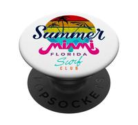 Summer Miami Beach Sunset Tee shirts, I Love Miami, Miami PopSockets Adhesive PopGrip
