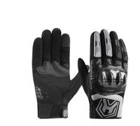 Summer Motorcycle Gloves, Full Finger Anti Slip Breathable Sports | Carbon fiber summer gloves, anti slip and touch screen, for riding and fitness