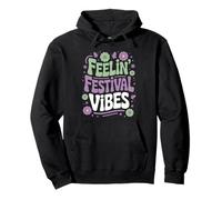 Summer Music Literary Art Festival Camping Vacation Holiday Pullover Hoodie