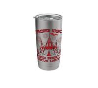 Summer Night Circus Light Circus Performer Costume Men Women Stainless Steel Insulated Tumbler