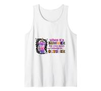 Summer October Heart Shirt When It’s Summer But Heart Fall Tank Top